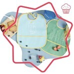 Badabulle Bib with pocket 2 pcs