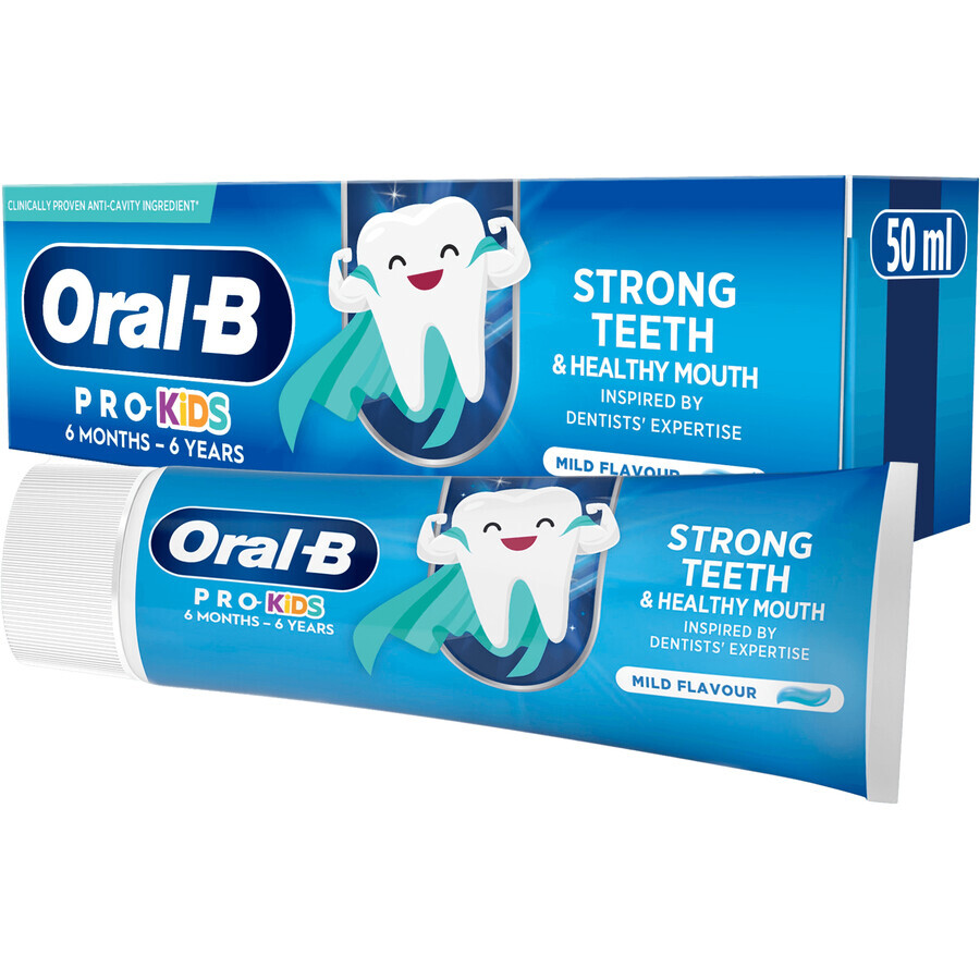 Pastă de dinți Oral-B Pro Kids 0-6 ani, 50 ml