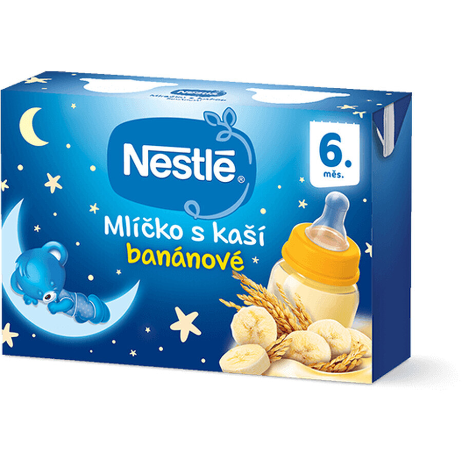 Nestlé Milch mit pürierter Banane 6 Monate 2 x 200 ml