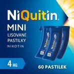 Niquitin mini 4mg tablets 3 x 20 tablets