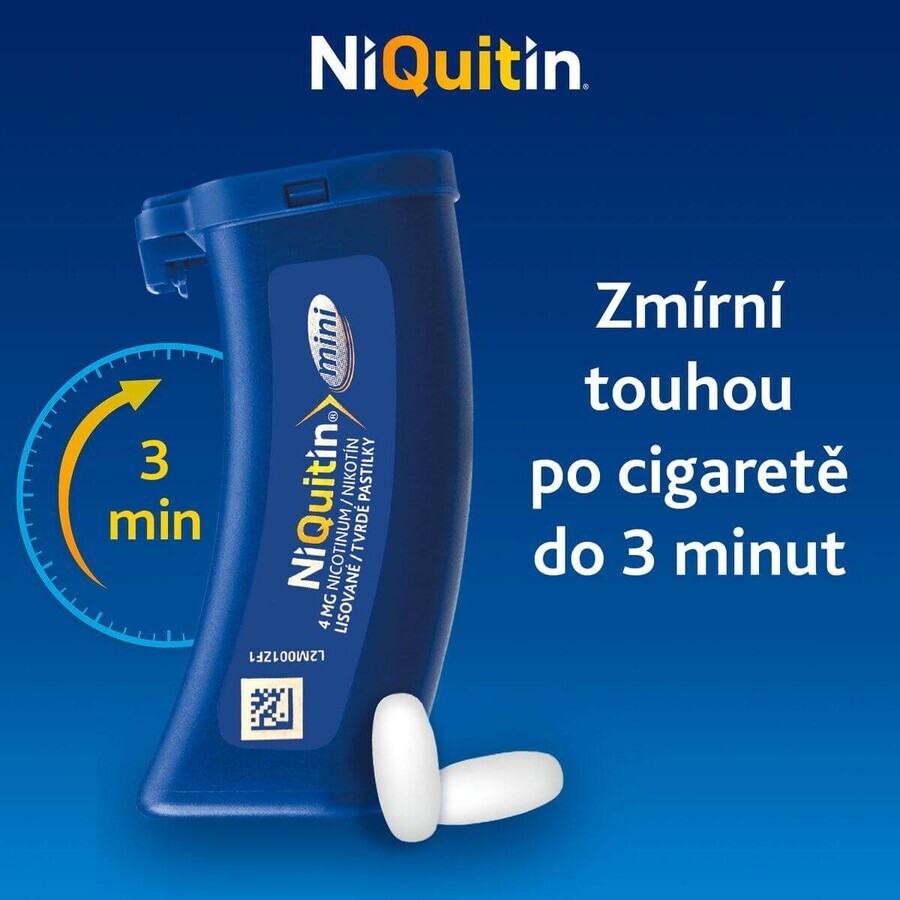 Niquitin mini 4mg tablets 3 x 20 tablets