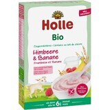 Holle biologische haverpap met geitenmelk, frambozen en banaan 200 g