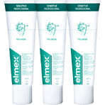 Elmex Sensitive Professional toothpaste 3 x 75 ml