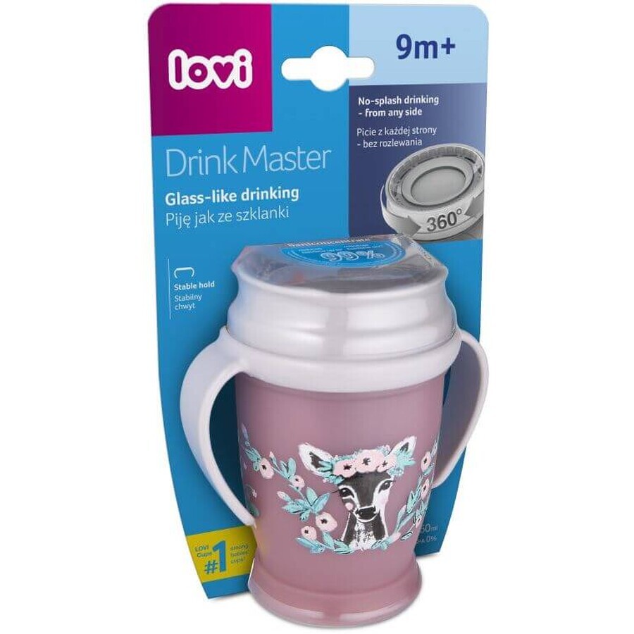 LOVI Mug 360 WILD SOUL 9 m+ fille, 250 ml