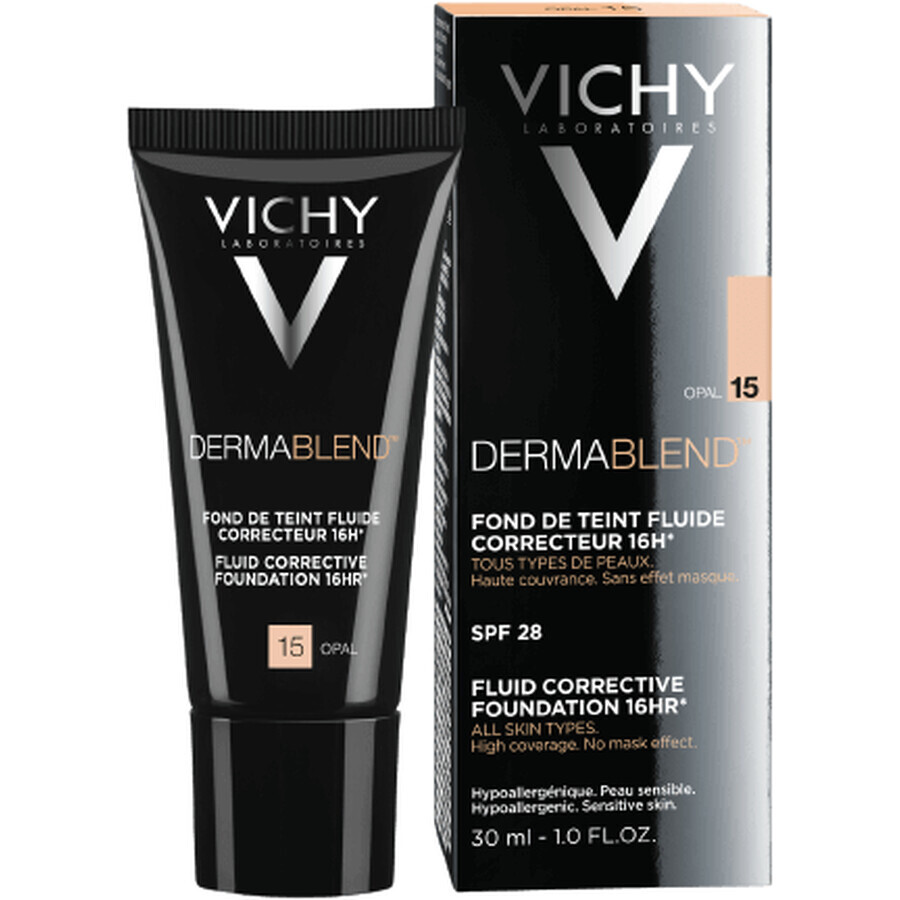 Vichy Dermablend 15 Errötender flüssiger Abdeckstift 30 ml