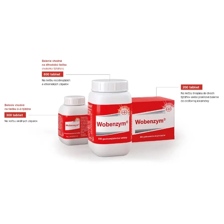 Wobenzym, 200 tabletten