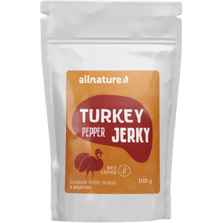 Allnature Putenfleisch mit Paprika Jerky 100 g