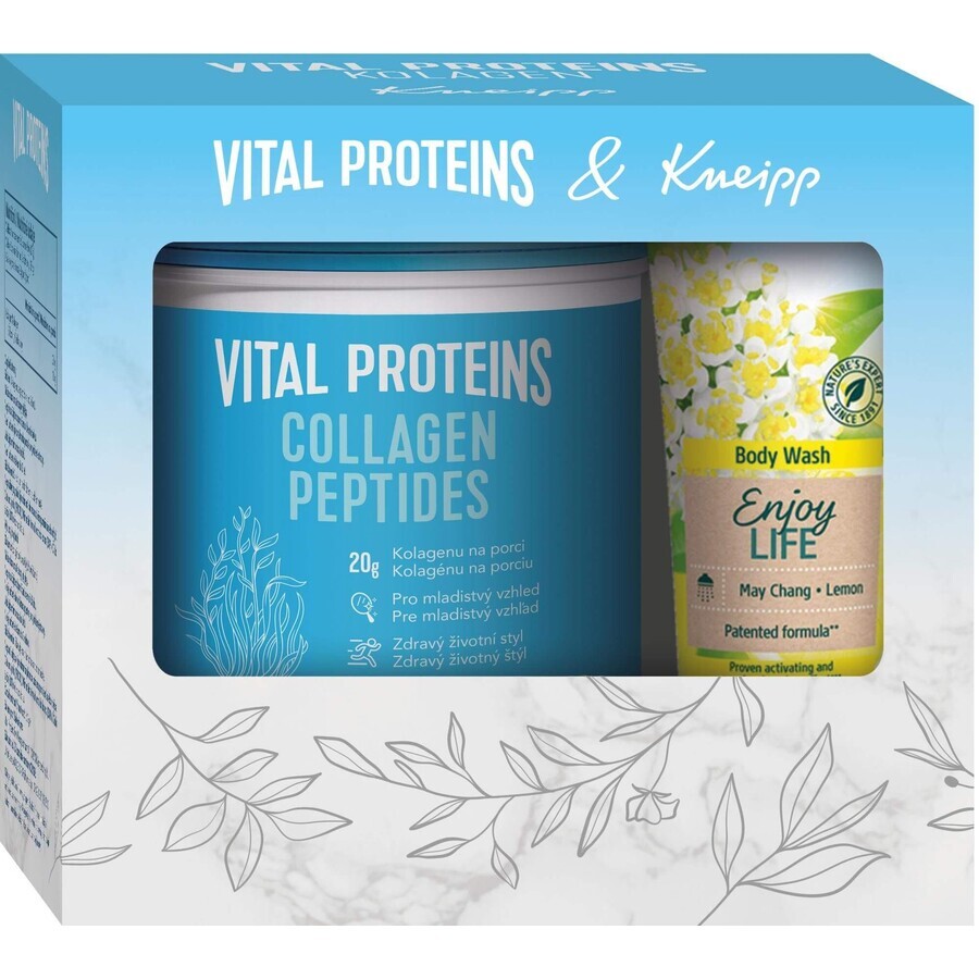 Geschenkpaket Vital Proteins Collagen Peptide 567g + Kneipp Duschgel 200ml