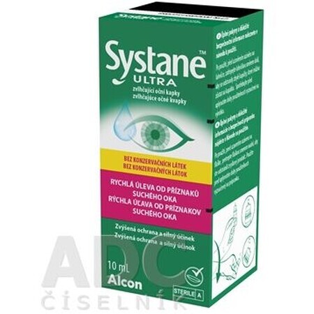 Systane Ultra Moisturizing eye drops without preservatives 10 ml