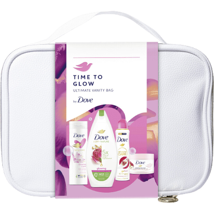 Dove Vanity Glowing Cosmetic bag pour femmes