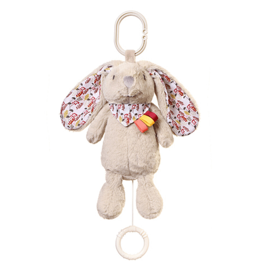 BabyOno Milly Bunny 0m+ Milly Bunny giocattolo musicale su anello C