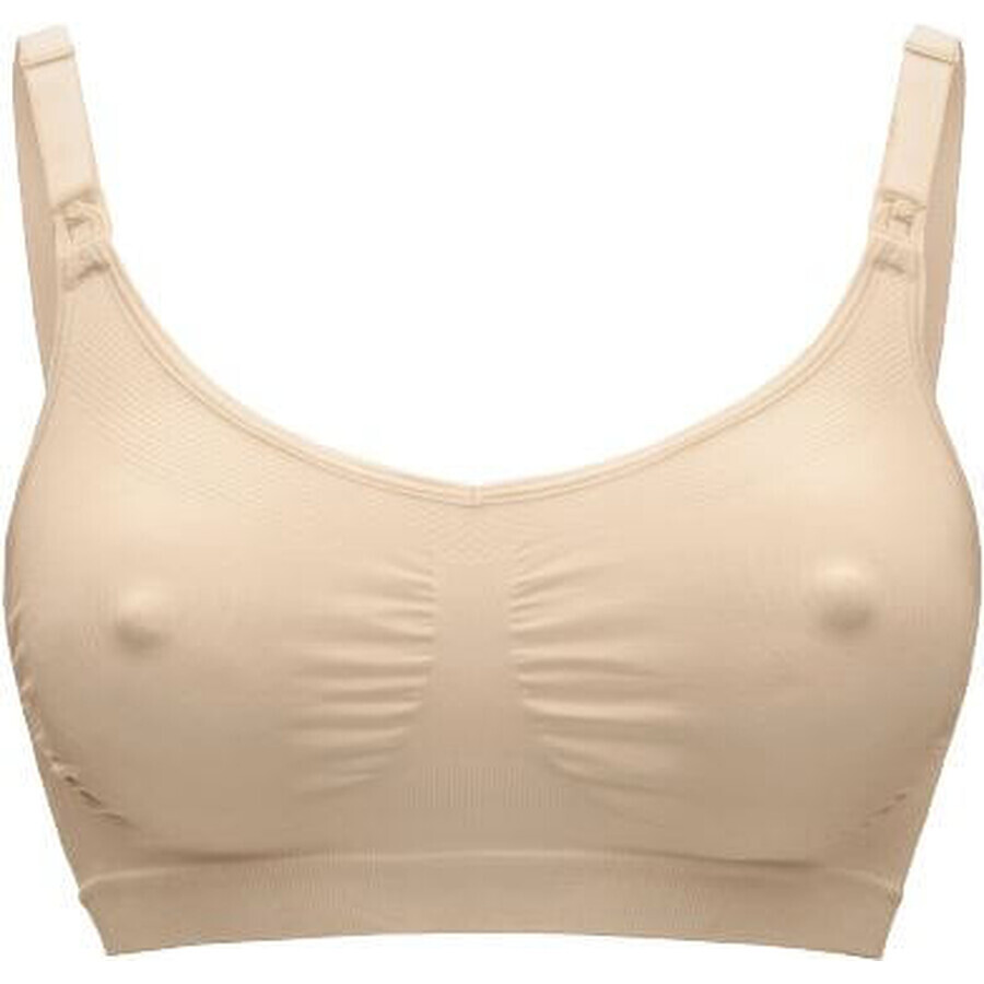 Reggiseno per maternità e allattamento Medela Keep Cool, beige L