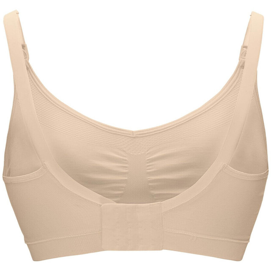 Reggiseno per maternità e allattamento Medela Keep Cool, beige L