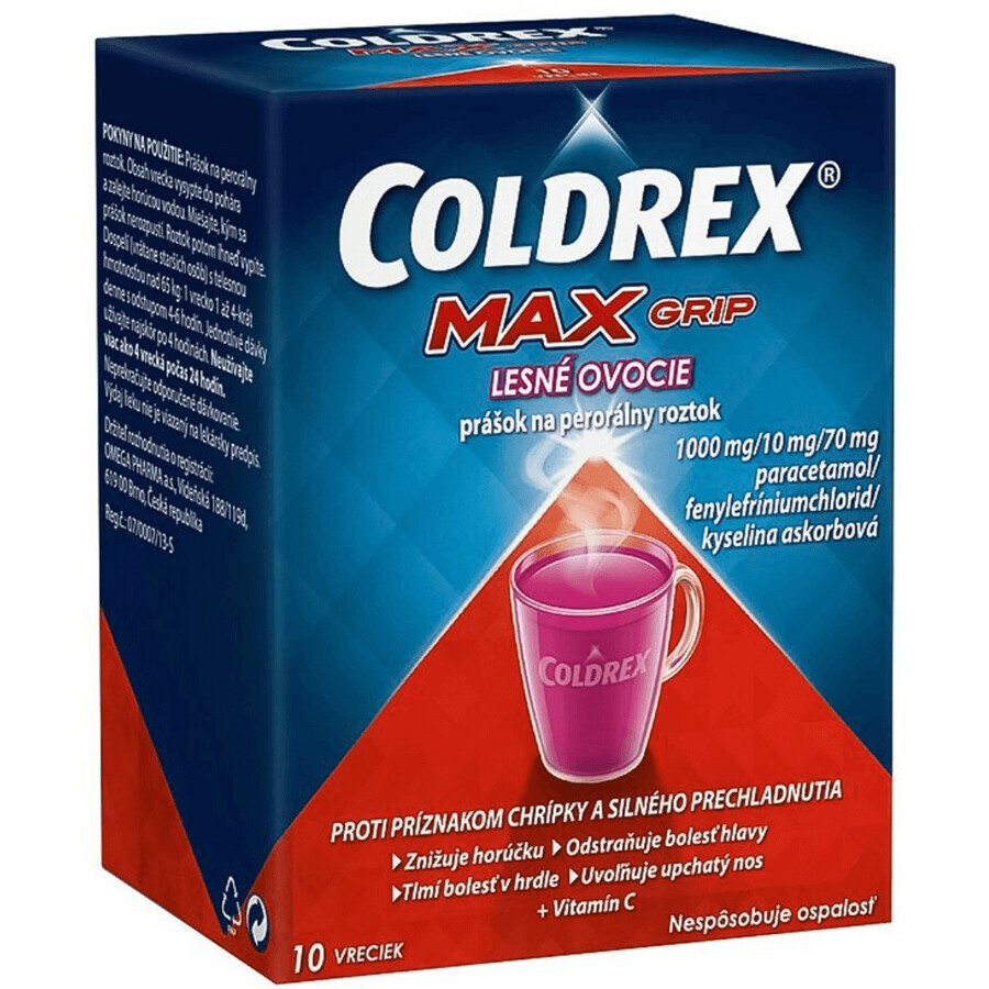 Coldrex Coldrex 10 sachets berries 10 sachets