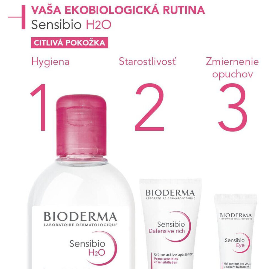 Bioderma Sensibio H2O micellar water for sensitive skin 250 ml