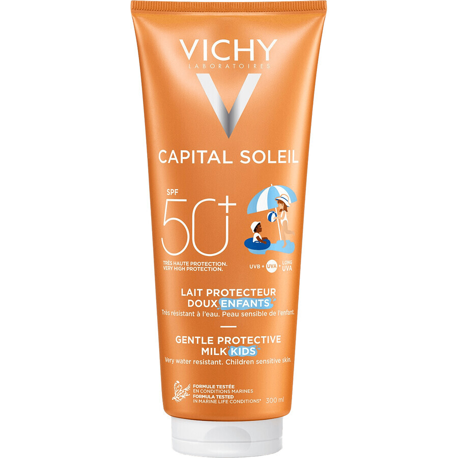 Vichy Capital Soleil Kinderschutzlotion SPF 50 für Gesicht und Körper 300 ml