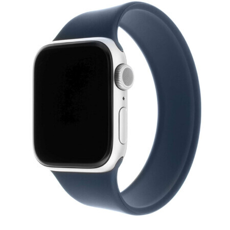 Correa elástica de silicona para Apple Watch 42/44/45mm azul talla L