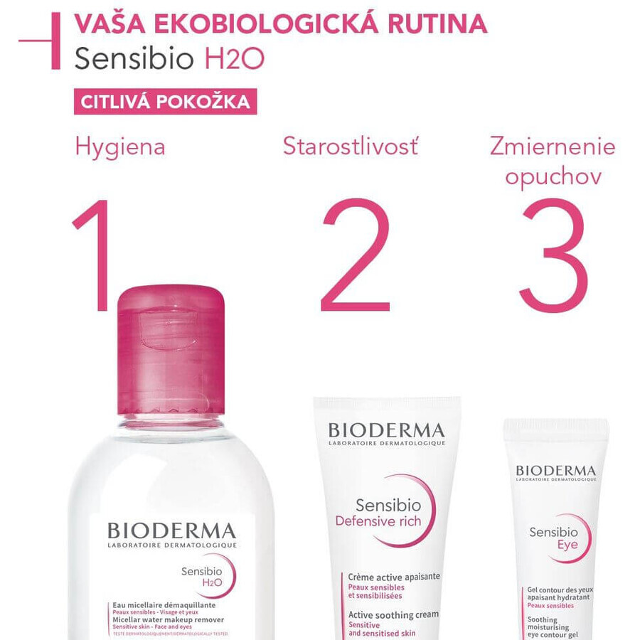 Bioderma Sensibio H2O mizellares Wasser für empfindliche Haut 100 ml