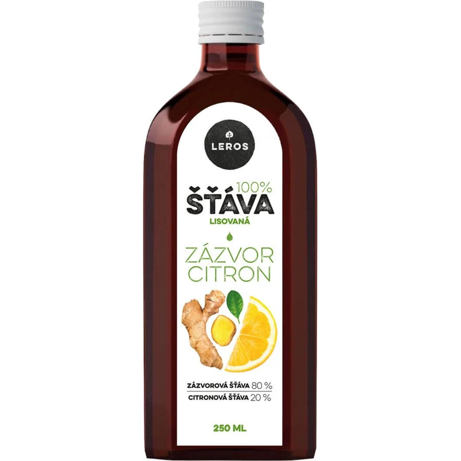 Leros Ingwersaft mit Ingwer und Zitronensaft 250 ml