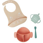 Babymoov Silicone Dining Set LEARN'ISY KIT Fox 3 pcs