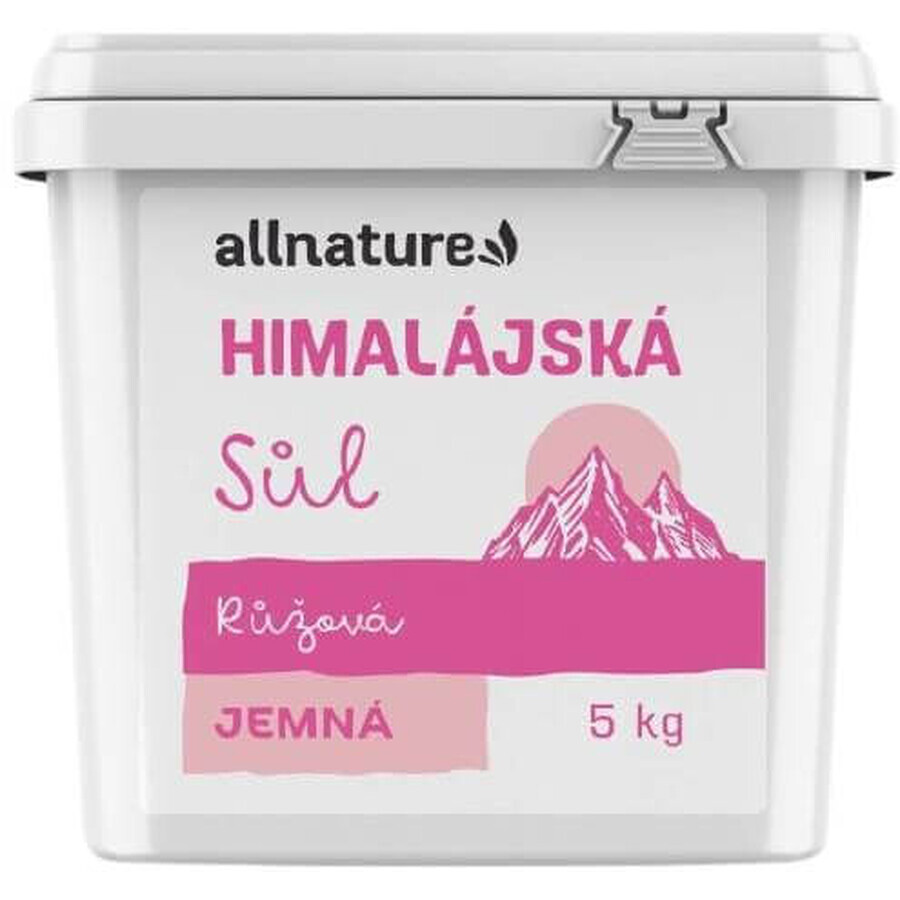 Allnature Sel fin rose de l'Himalaya 5000 g