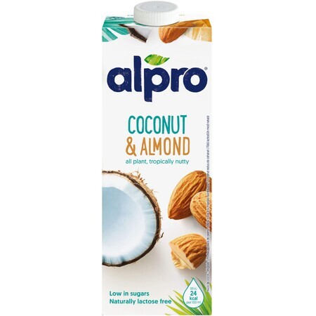 Alpro Getränk mit Kokosnuss und Mandeln 1 Liter