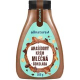 Allnature Erdnusscreme mit Milchschokolade 260 g