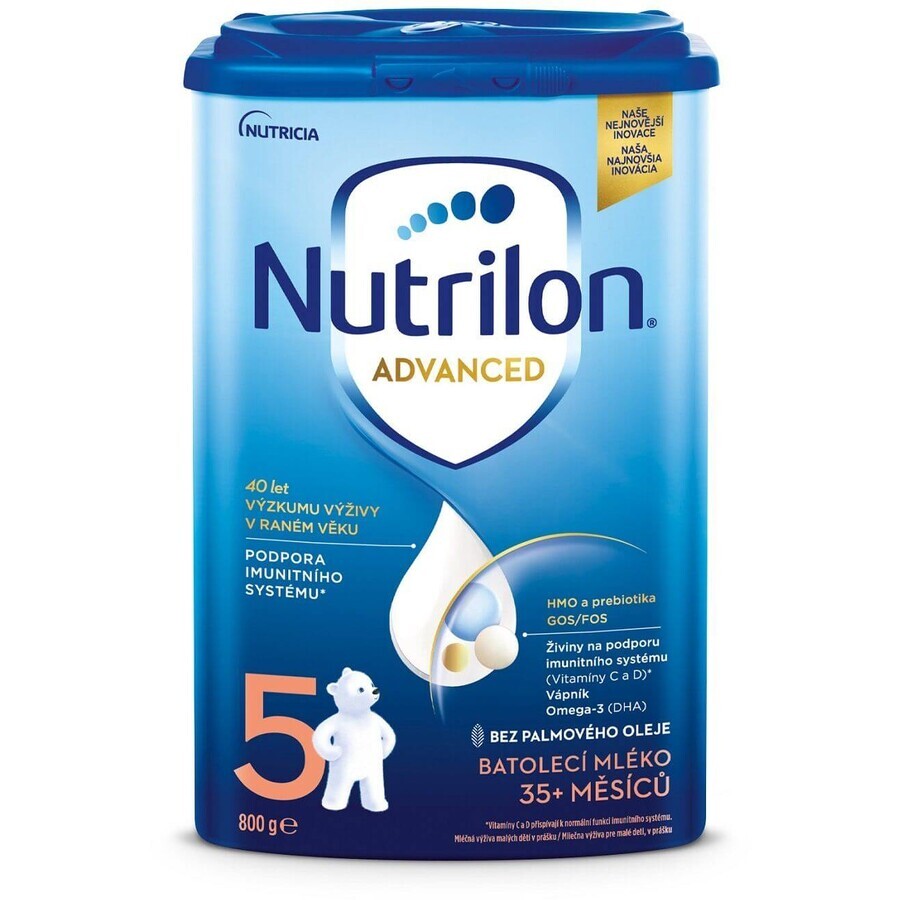 Nutrilon 5 lait en poudre pour nourrissons 6 x 800g