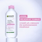 Garnier Skin Naturals 3-in-1 micellar cleansing water for sensitive skin, 400 ml