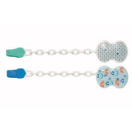 Chicco Fopspeenketting - blauw