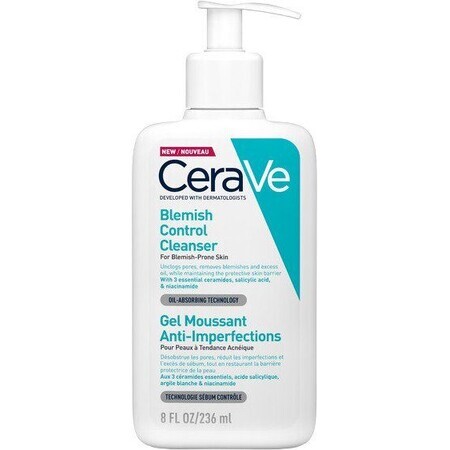 CeraVe Anti-Blemish Reinigingsgel 236 ml