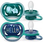 Philips Avent Ultra air 18m+ garçon (éléphant) 2 pcs