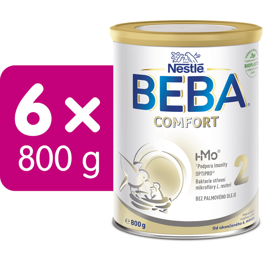 Nestlé Beba NESTLÉ Beba Comfort 2 HMO 6 x 800 g