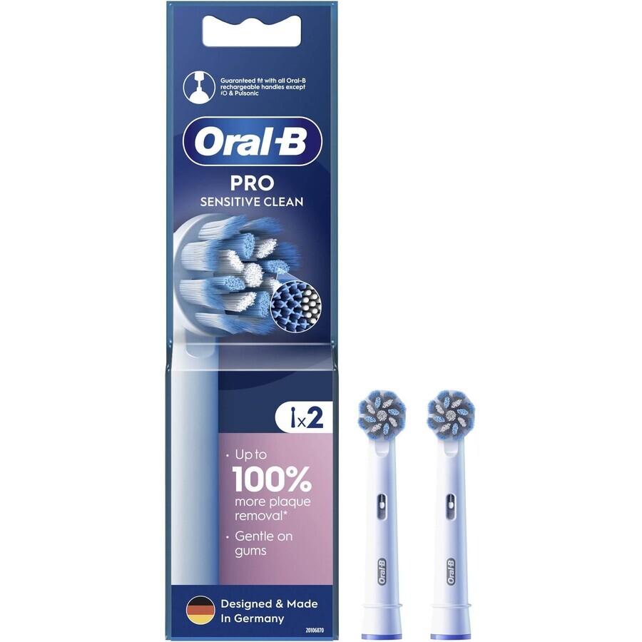 Testine di ricambio Oral-B Pro Sensitive Clean 2 pz.