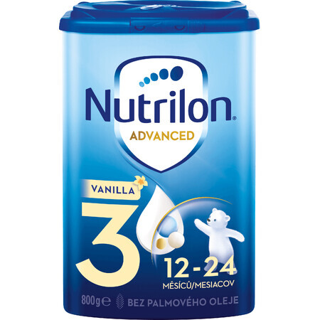 Nutrilon 3 Advanced Vanilla formula per lattanti 800 g