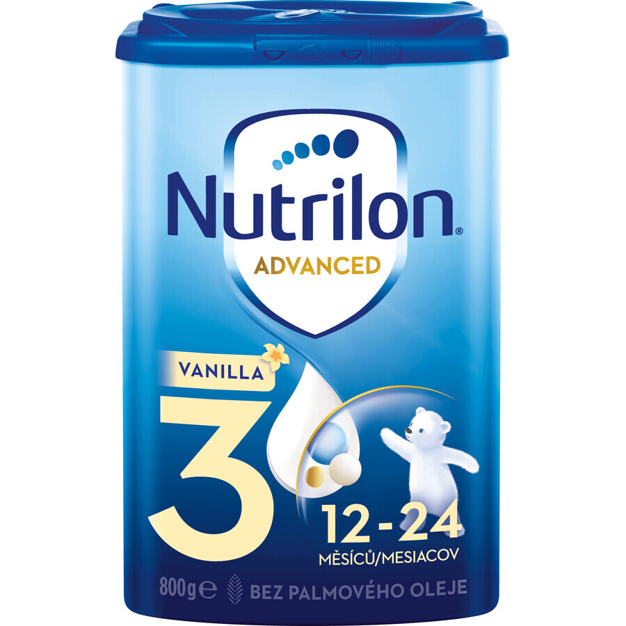 Nutrilon 3 Advanced Vanilla formula per lattanti 800 g