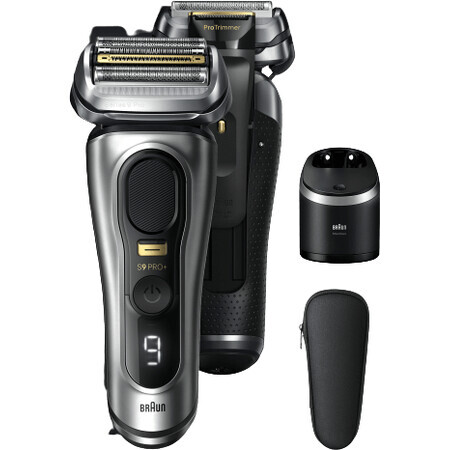 Braun Series 9 PRO+ Electric Shaver, SmartCare, Wet & Dry, 9567cc, silver