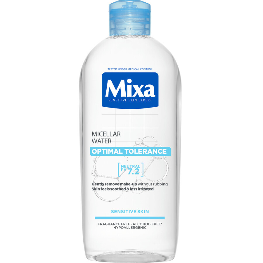 Mixa Optimal Tolerance agua micelar para pieles sensibles, 400 ml