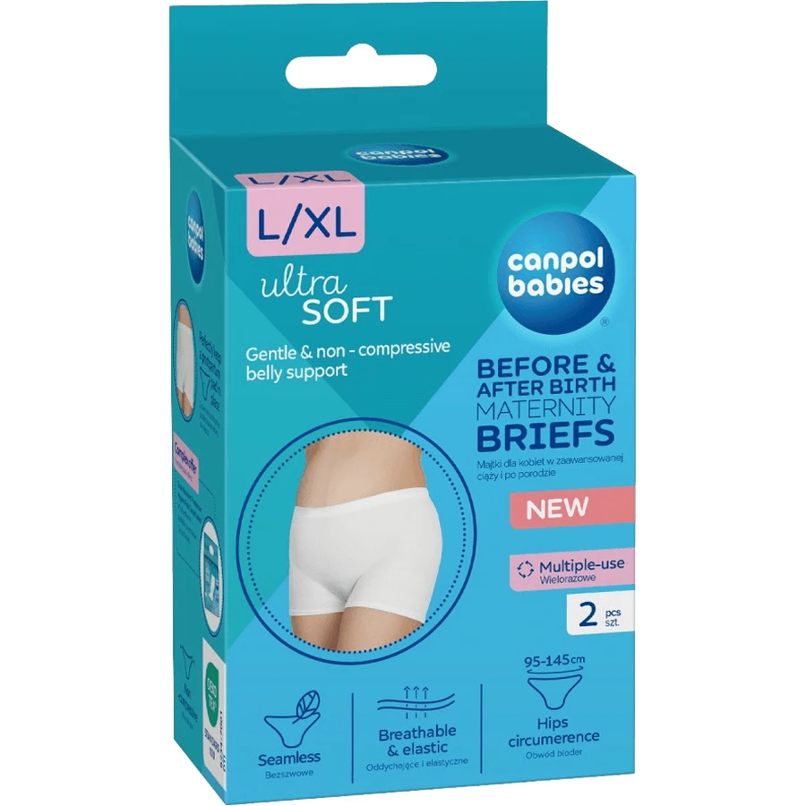 Canpol babies Maternity and postpartum briefs 2in1 L/XL 2 pieces