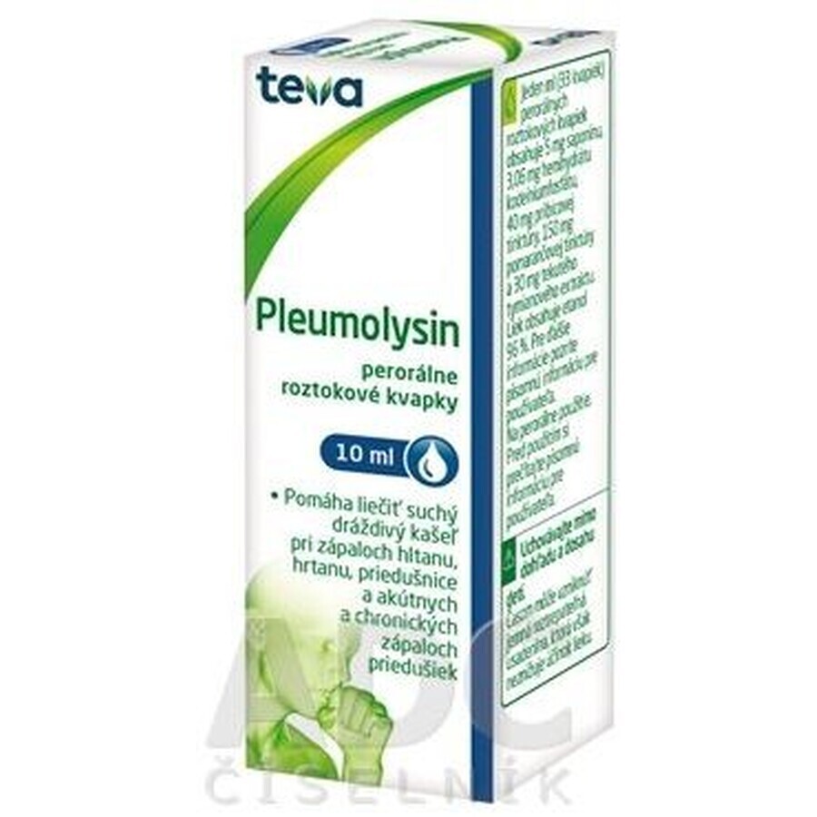 Teva Pleumolysin gto pro 10 ml