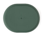 Petite&Mars Oval Silicone Saucer Take&Match Misty Green 6m+