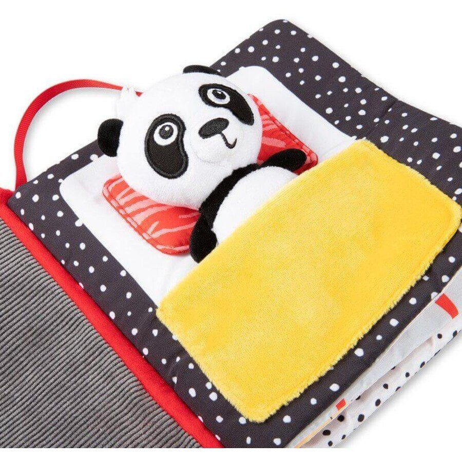 Canpol babies Panda Babies BabiesBoo Sensory sensory book