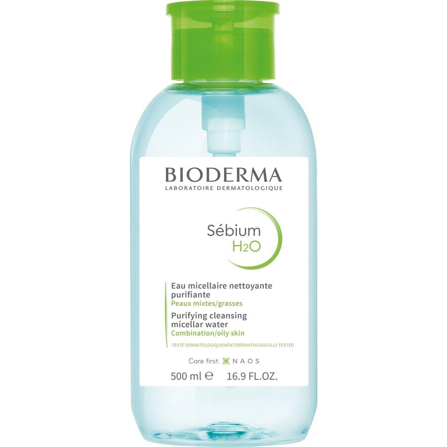 Bioderma Sébium H2O cu pompă 500 ml