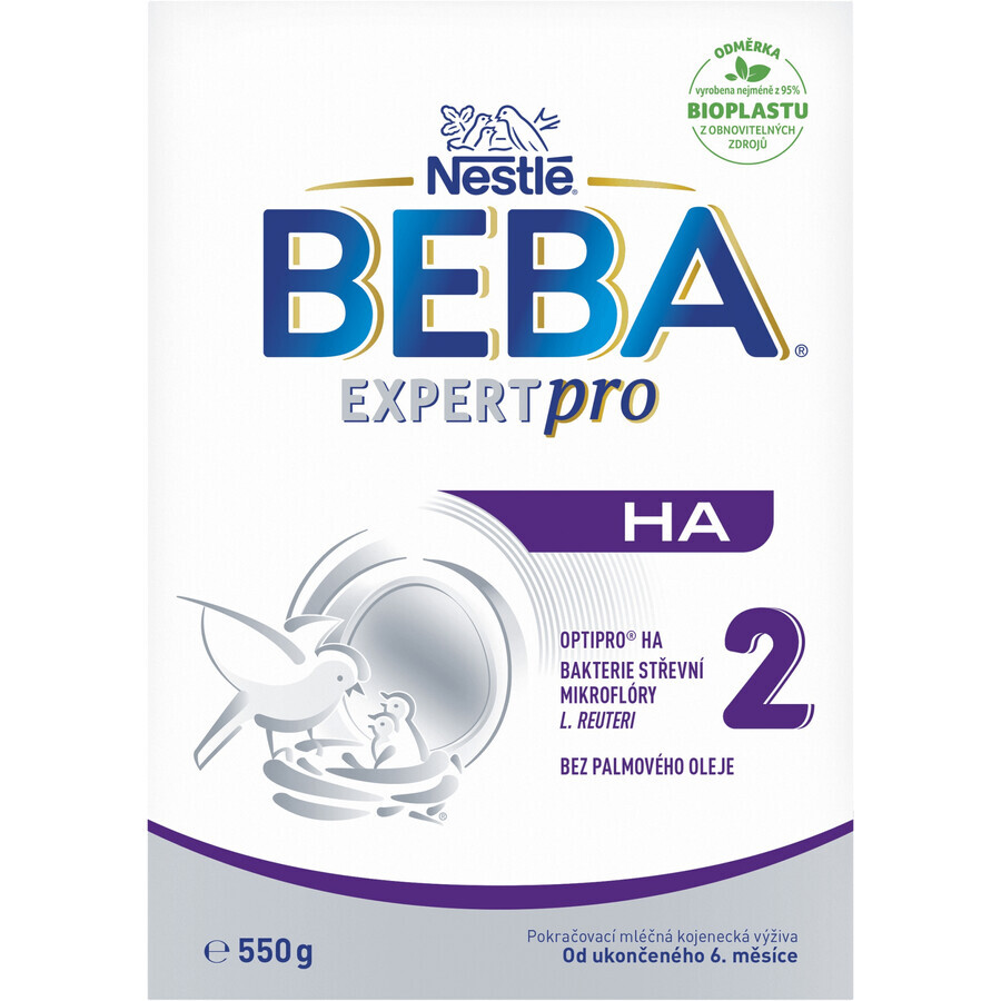 Nestlé Beba EXPERT für HA 2 Folgenahrung 550 g