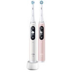 Cepillo eléctrico Oral-B iO Series 6 Duo Blanco&Rosa