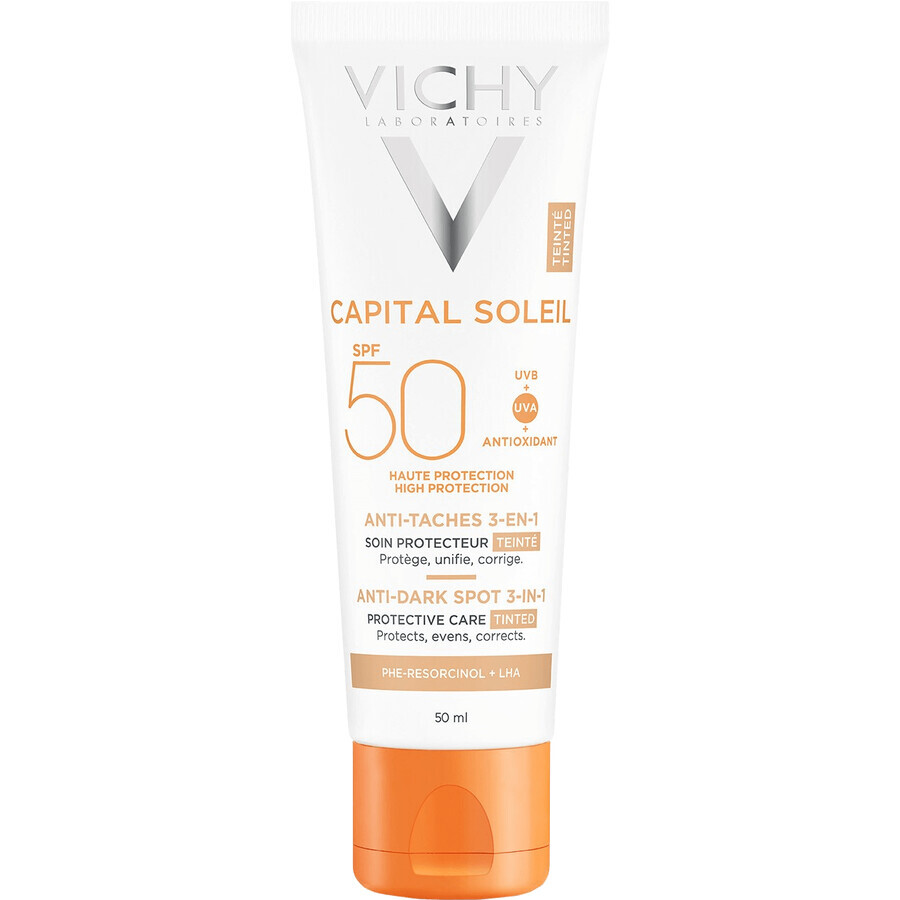 Vichy Capital Soleil ANTI-BLACK SUNBURN SPF 50+ R18 crema 50 ml