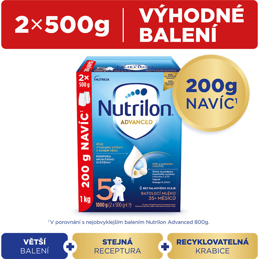 Nutrilon 5 latte in polvere per neonati 1000 g