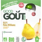 Good Taste Organic Pear 4 x 85 g