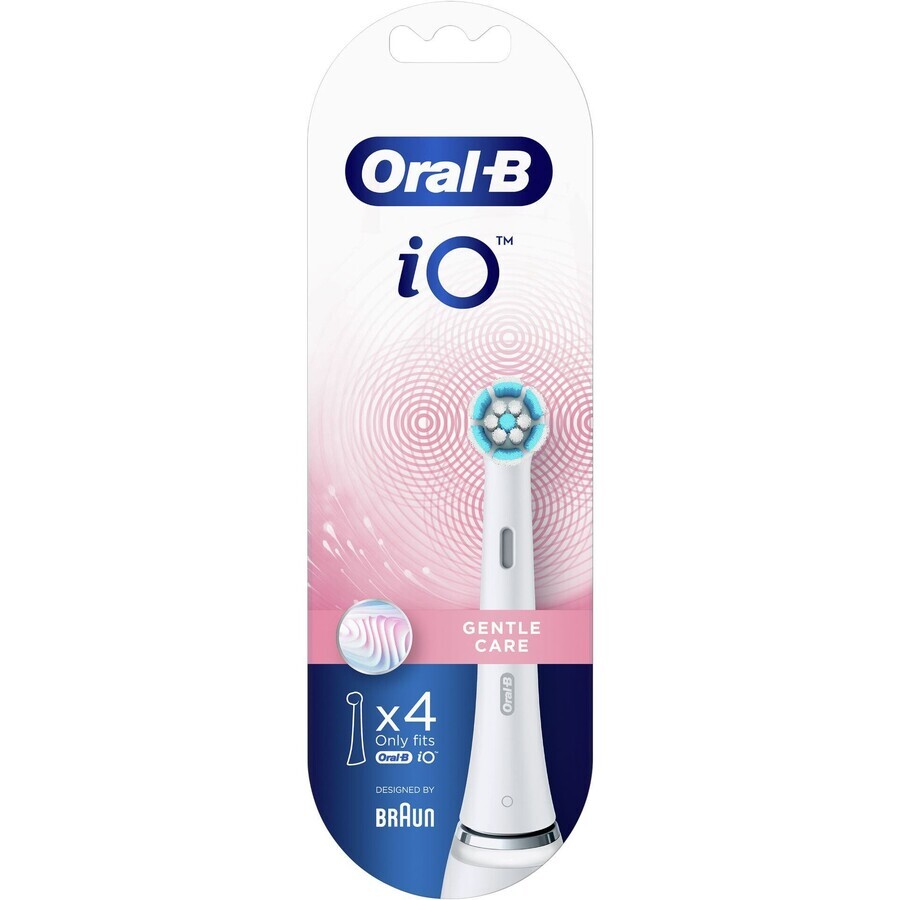 Oral-B iO Gentle Care 4 cabezales de limpieza