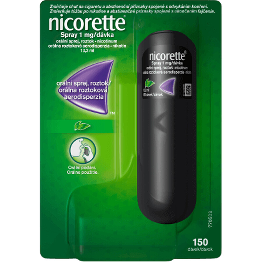 Nicorette Spray 1mg/Dosis 150 Stück